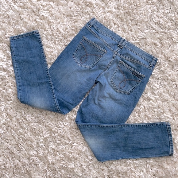 CALVIN KLEIN JEANS | Women’s Denim Blue Jeans Size 29/8 - Picture 8 of 8